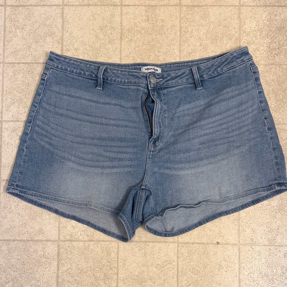Vigoss Women's Classic Blue Denim Shorts